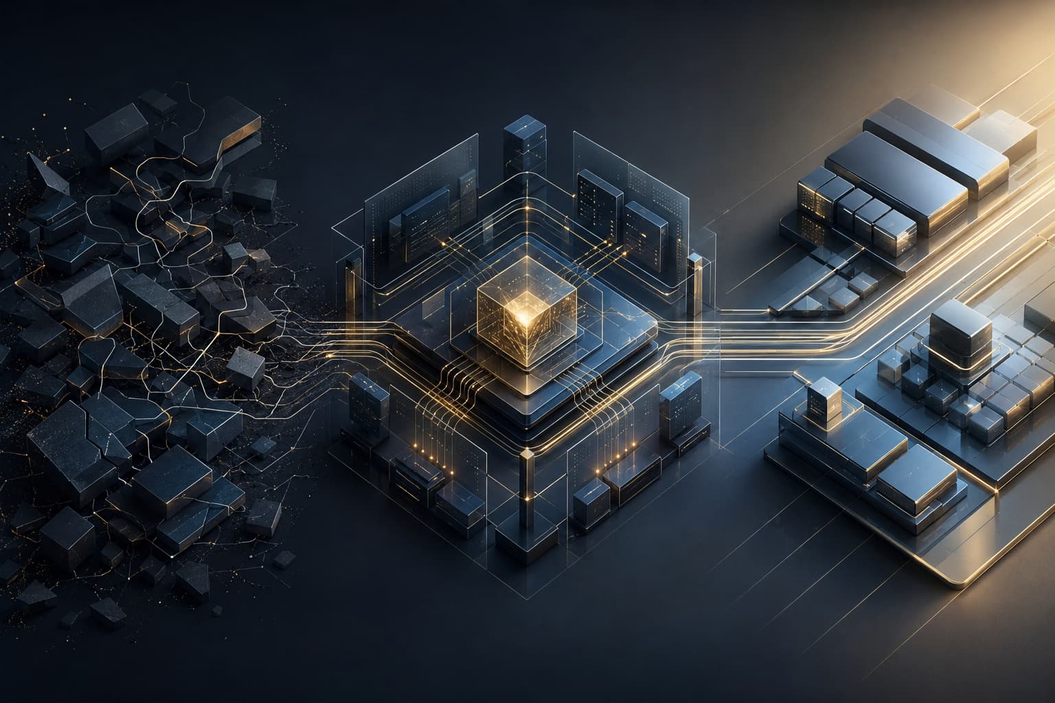 Enterprise Execution Turns AI Innovation Into Value An innovative AI capability supported by secure integrations, governance, administration, reliability, and scalable enterprise infrastructure