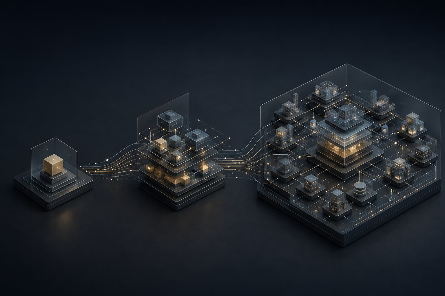 AI pilot progressing into a secure, governed, and scalable enterprise deployment